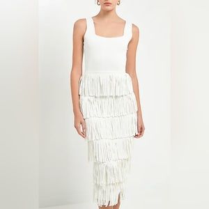 Endless Rose Fringe Dress | Size M | NWT